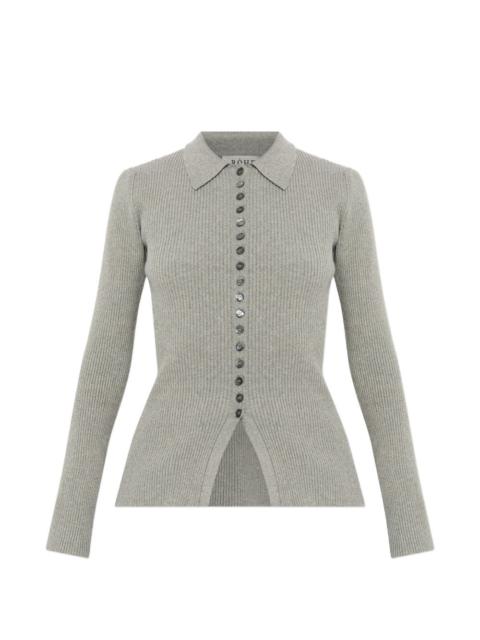 RÓHE ribbed cardigan