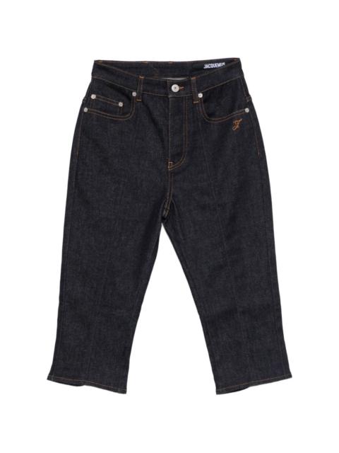 Le De-Nimes cropped jeans