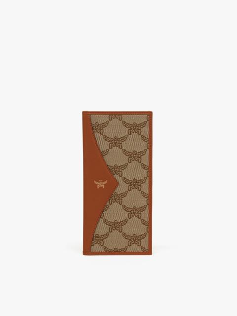 MCM Himmel Continental Wallet in Lauretos Jacquard