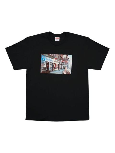 Supreme Supreme SS18 Hardware Tee Black Printing Short Sleeve Unisex SUP-SS18-508