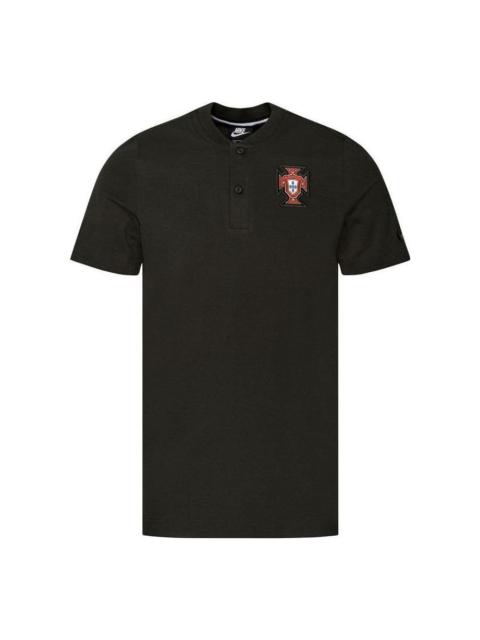 Nike Nike Portugal Polo Shirt 'Black' CK9203-355