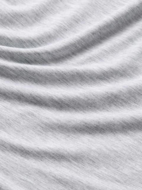 Derek Rose Men's T-Shirt Ethan Micro Modal Stretch Silver