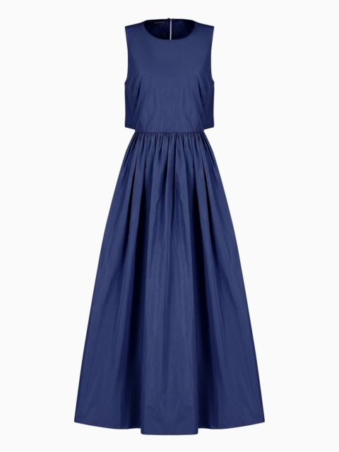 EMPORIO ARMANI Long taffeta dress