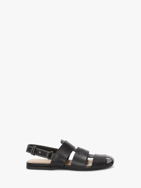 JW Anderson LEATHER FISHERMAN SANDALS