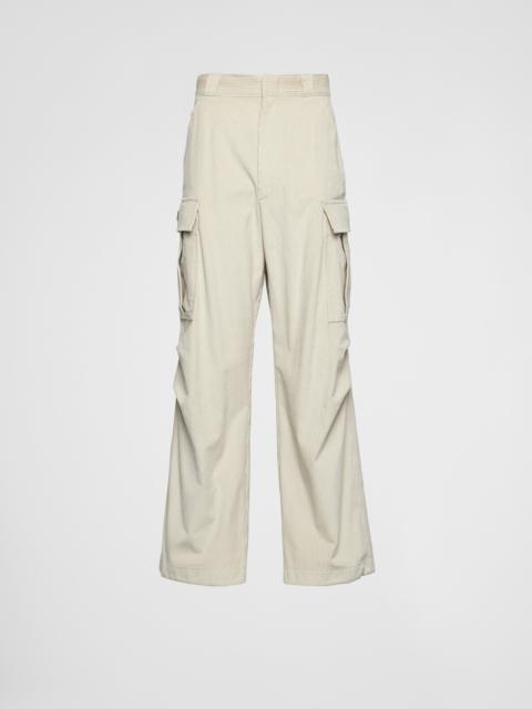Prada Pinwale corduroy pants