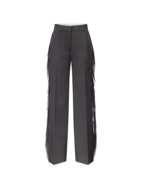 FFORME Luella fringe-trim trousers