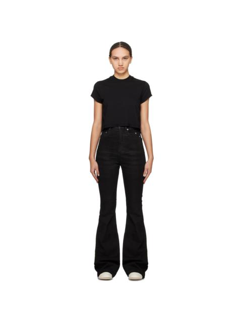 Rick Owens DRKSHDW Black Cropped T-Shirt