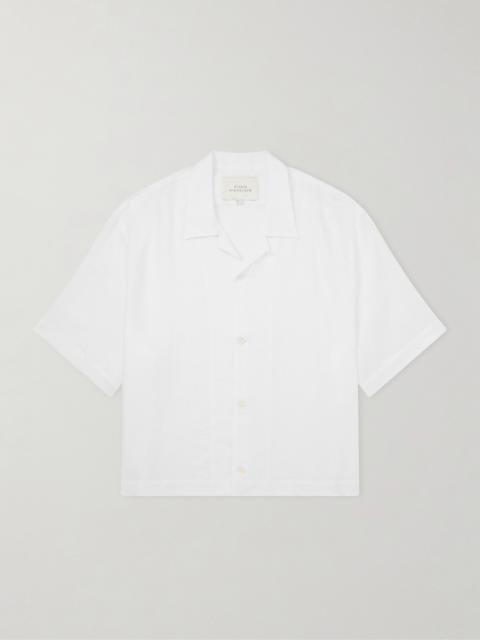 Studio Nicholson Convertible-Collar Linen Shirt