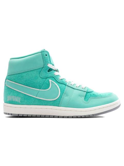 Jordan CORPORATE X AIR JORDAN AIR SHIP PE SP - LIGHT MENTA/METALLIC SILVER