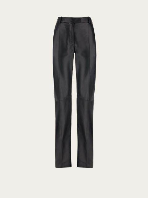 FERRAGAMO Nappa tailored trouser