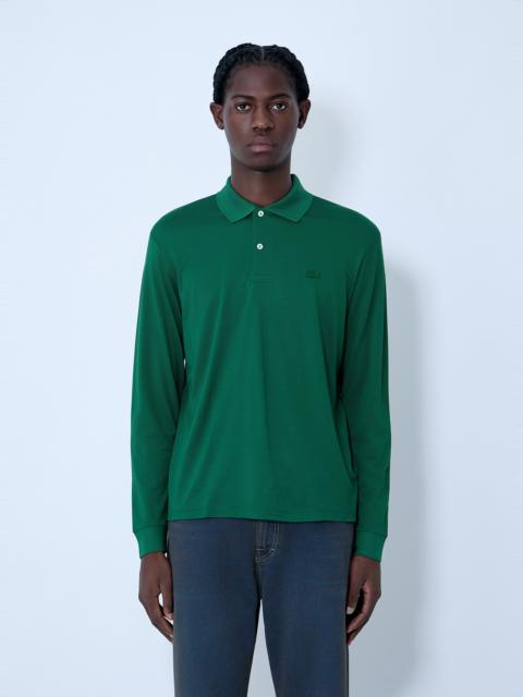 LACOSTE Silk Polo Shirt