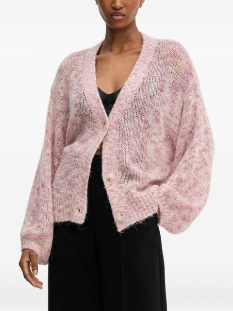 BOSS balloon-sleeve cardigan