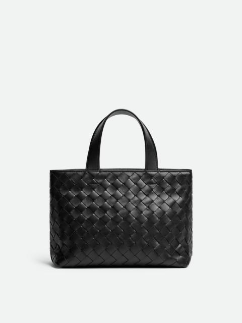 Bottega Veneta Mini Intrecciato Zipped Tote