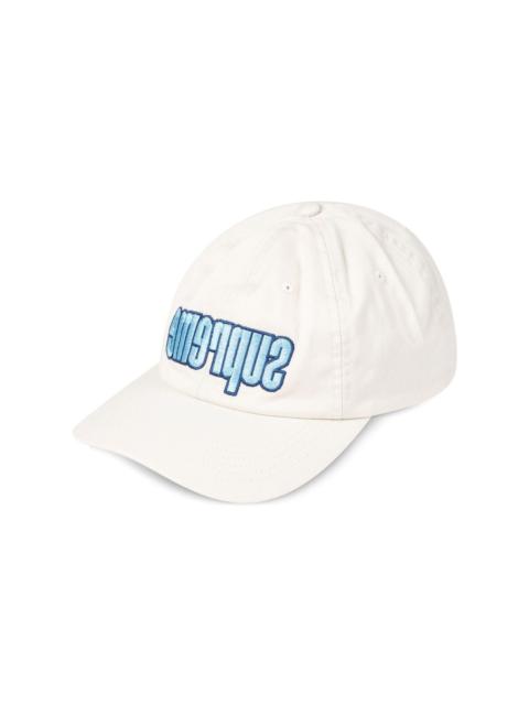 reverse logo 6-panel cap