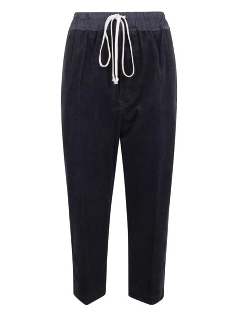 Rick Owens drawstring corduroy trousers