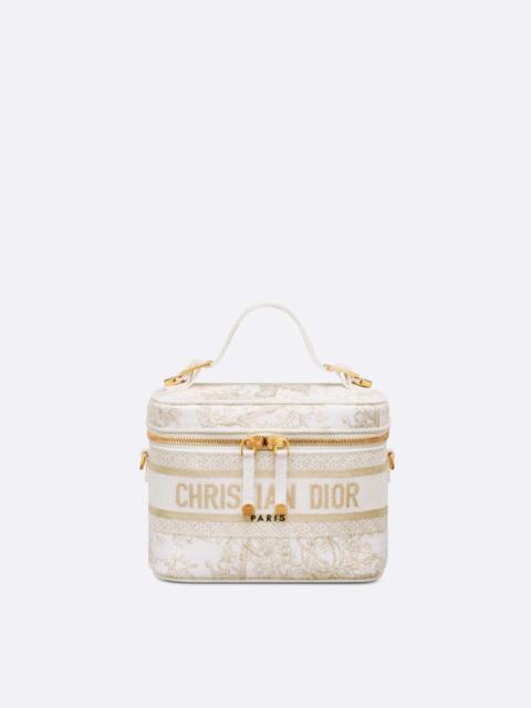 Dior Small DiorTravel Vanity Case with Shoulder Strap