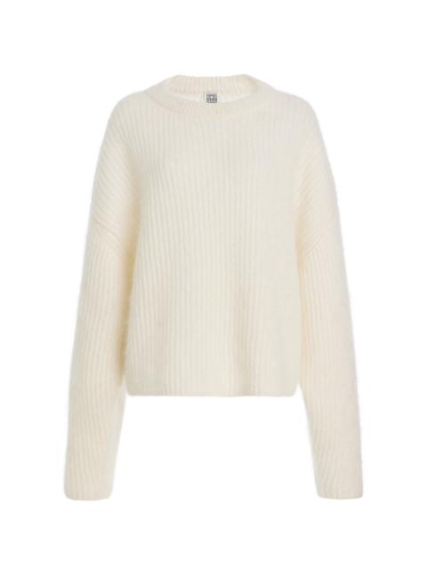 TOTEME Mohair-Blend Sweater ivory