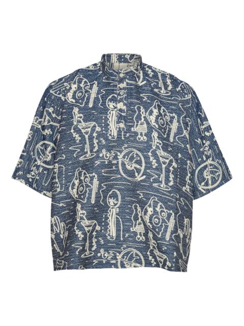 HENRIK VIBSKOV graphic T-shirt