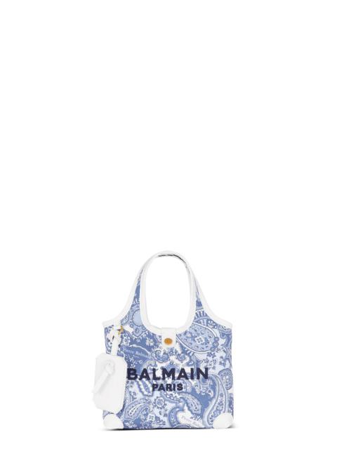 Balmain B-Army Mini Grocery Bag-Canvas