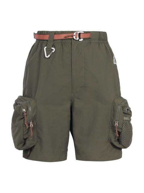 Nike Men's Nike ACG Snowgrass Solid Color Cargo Shorts Green Gift to Boyfriend DN3946-325