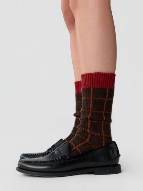 GUEST IN RESIDENCE The Checker Soft Sock