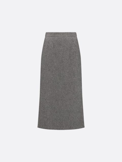 Dior Straight Mid-Length Skirt