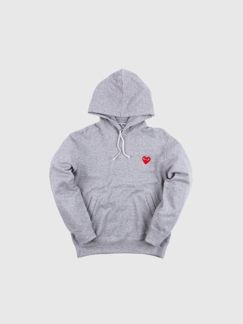 Comme des Garçons PLAY HOODED PULLOVER SWEATSHIRT