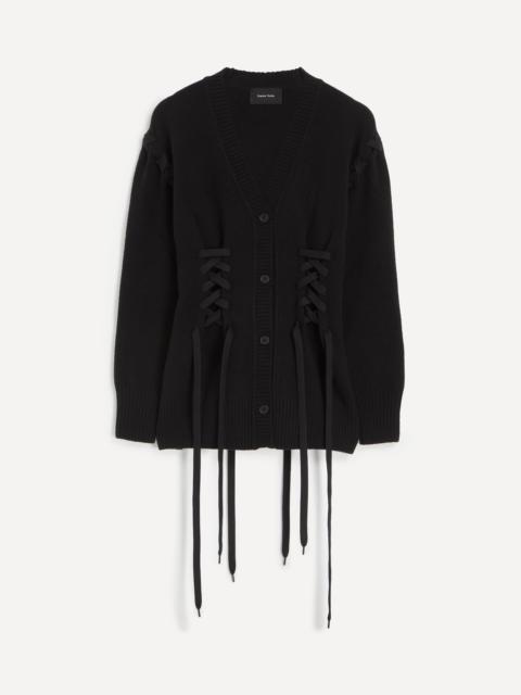 Simone Rocha Merino Corseted Cardigan
