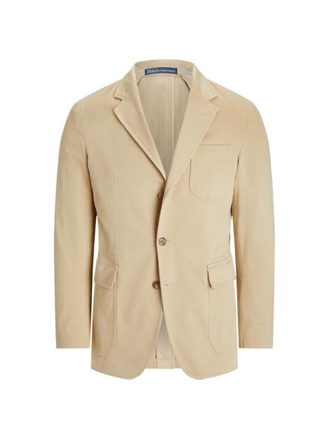 Polo Ralph Lauren Men's Garment-Dyed Cotton Two-Button Suit Jacket - Tan