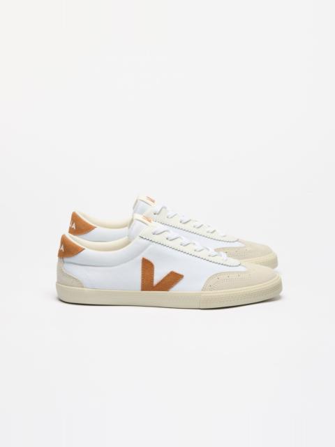 VEJA VOLLEY CANVAS WHITE UMBER