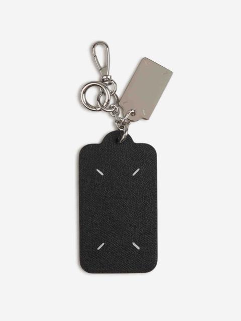 Maison Margiela LEATHER LOGO KEYCHAIN