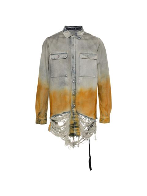 Rick Owens DRKSHDW Outershirt denim jacket