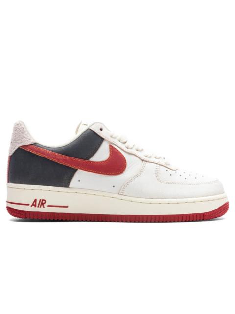 Nike AIR FORCE 1 '07 PRM CHICAGO - SUMMIT WHITE/GYM RED/COCONUT MILK