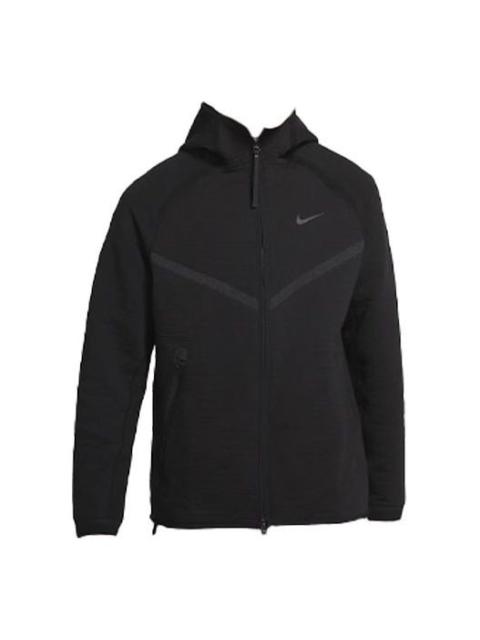 Nike Sportswear Tech Pack Windrunner Zipper Cardigan Hooded Jacket Black CU3599-010