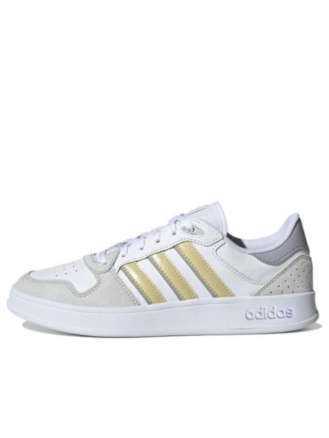 (WMNS) adidas Neo Breaknet Plus 'White Gray Yellow' GX8206