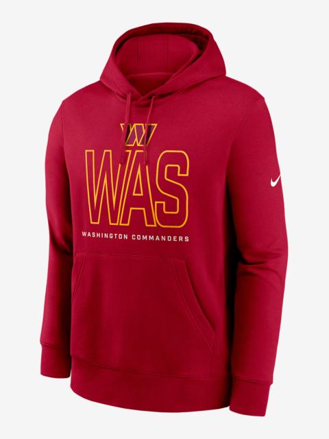 Nike Washington Commanders Busted Play Club Men's Nike NFL Pullover Hoodie