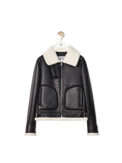 Loewe Aviator jacket in shearling