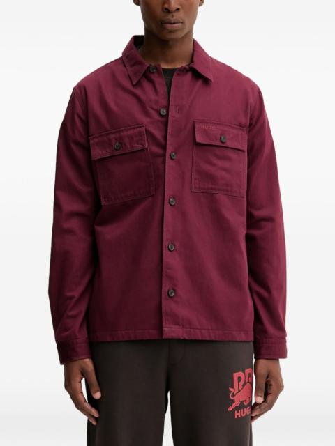 HUGO chest-pocket shirt