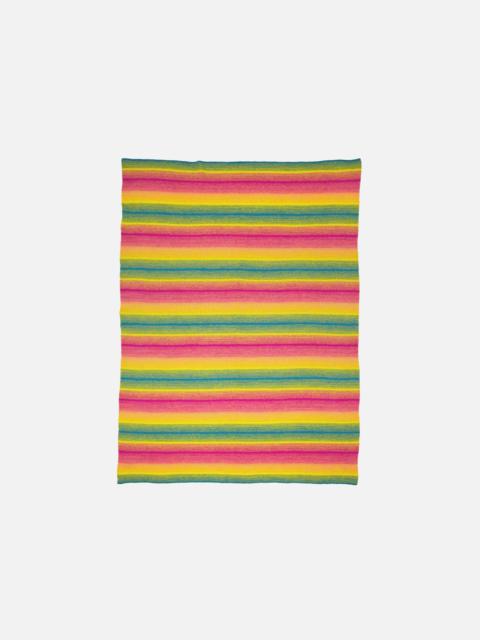 The Elder Statesman BLURRY STRIPE BLANKET