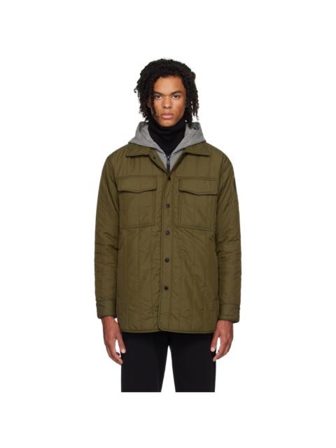 Canada Goose Khaki 'Black Label' Carlyle Quilted Jacket