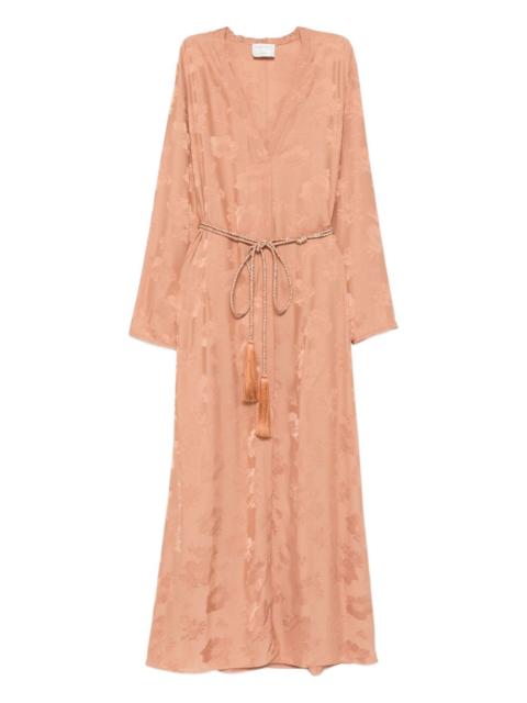forte_forte floral-pattern maxi dress