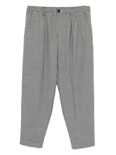 Marni checked print pants