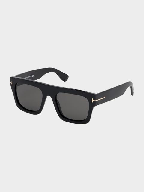 TOM FORD Fausto Monochromatic Square Sunglasses