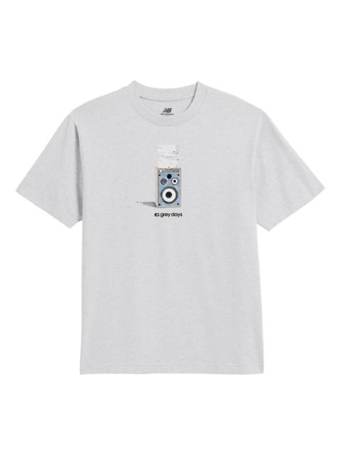 New Balance New Balance Grey Days Speaker T-Shirt Asia Sizing 'Grey' MT61552AAHH