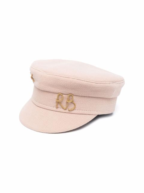 RUSLAN BAGINSKIY rope-logo baker boy hat