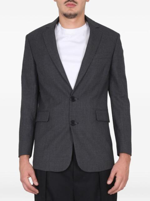 Aspesi two-tone single-breasted blazer