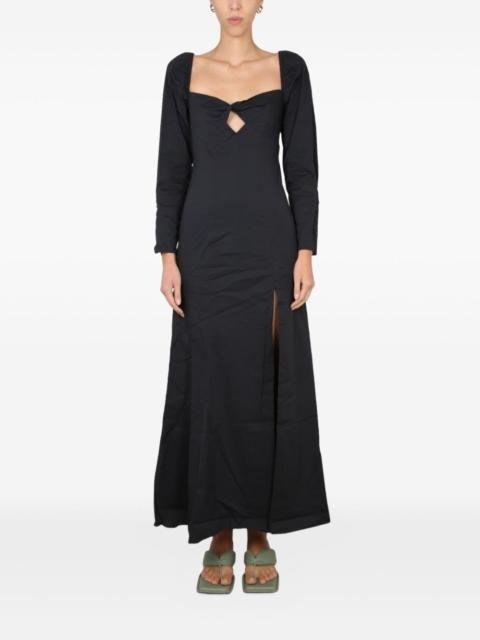STAUD Josephine poplin maxi dress