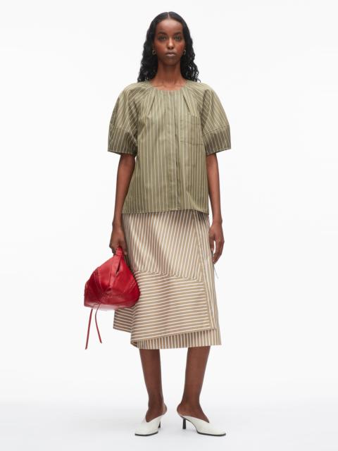 3.1 Phillip Lim Stripe Lantern Sleeve Shirt