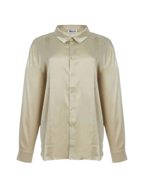 RETROFÊTE ANTONI SILK BUTTON DOWN