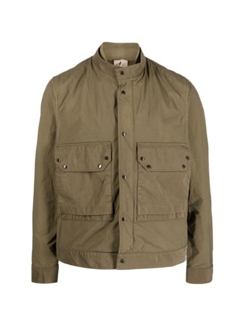 Ten C press-stud fastening cotton jacket